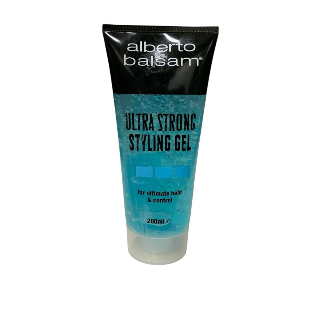 Alberto Balsam Ultra-Strong Hair Gel (200ml) – Firm & Long-Lasting Hold